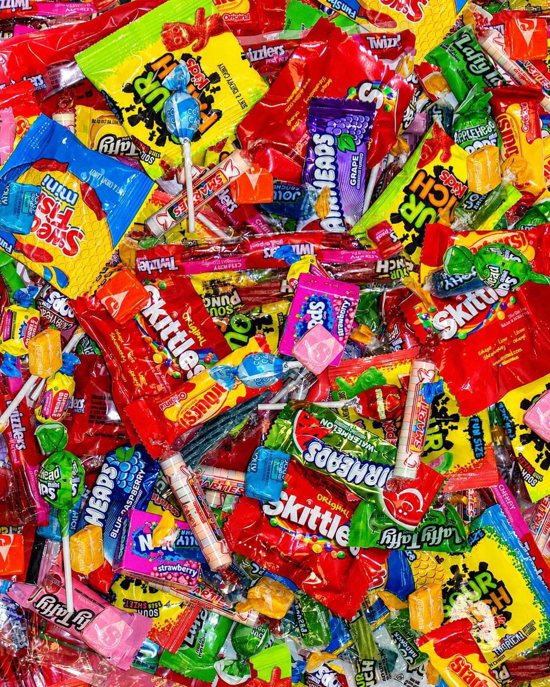 Bulk Candy Variety Pack 5 Pounds Assortment, Approx. 250 Individually Wrapped…