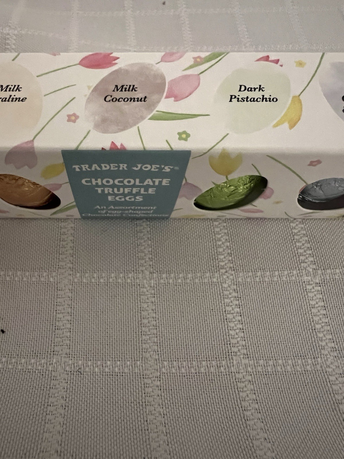 Trader Joe’s Chocolate Truffle Eggs 2.22oz 63g 1 Box Easter