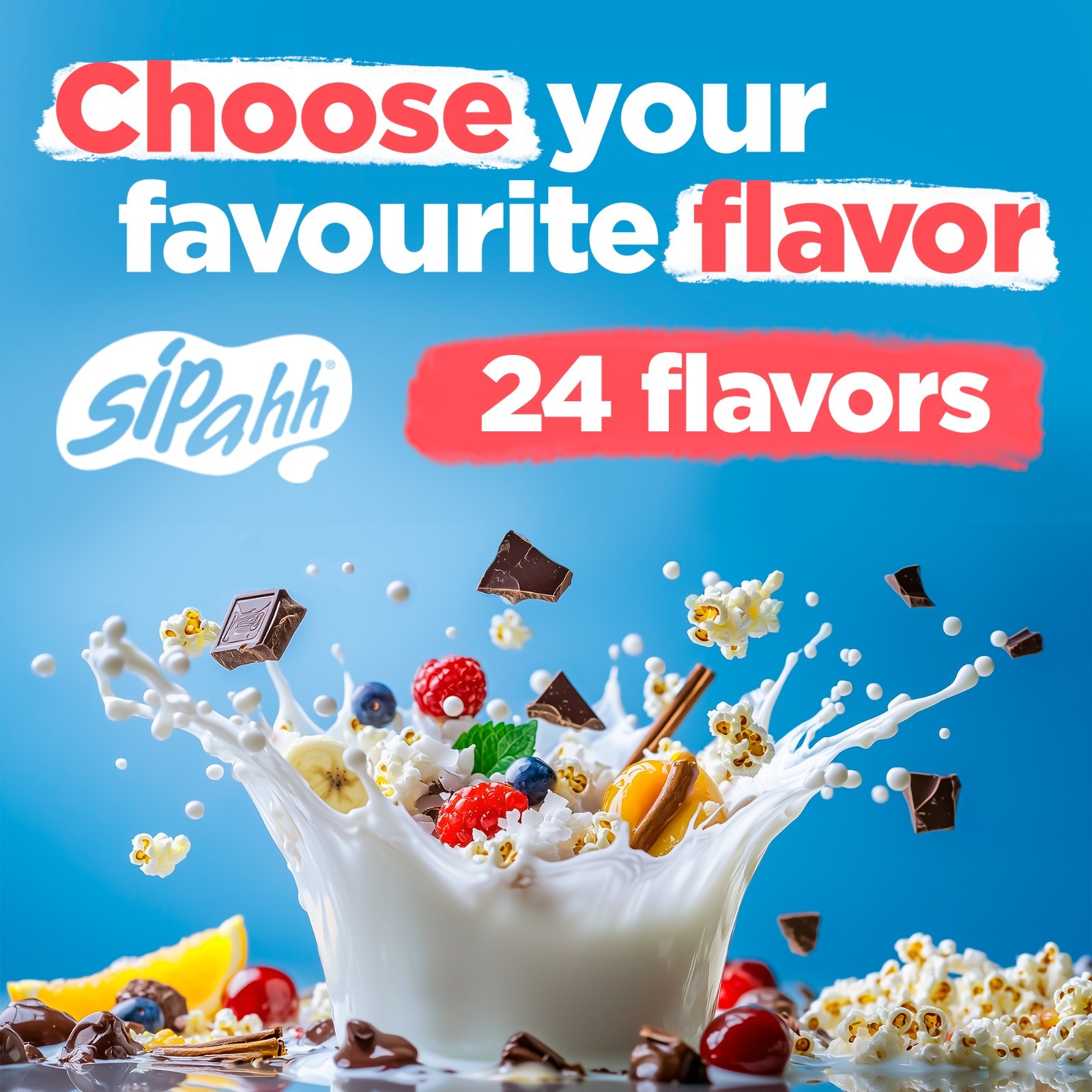 Sipahh Cookies & Cream Milk Straws – 60 Pack Dairy Free Soy Almond Milk Friendly