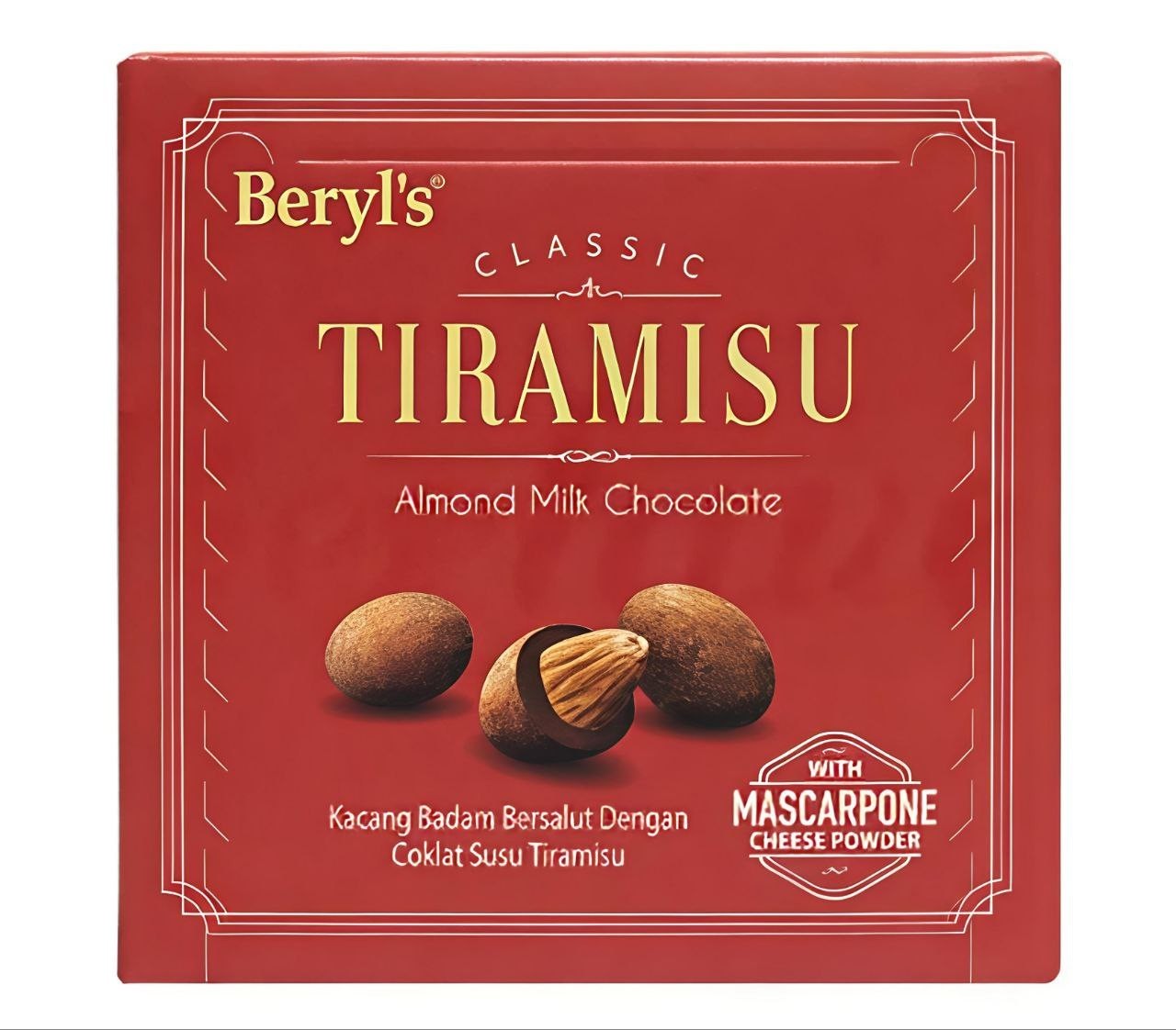 Beryls Tiramisu Chocolates Gift Set 300g Assorted Milk White Candy Box Halal New