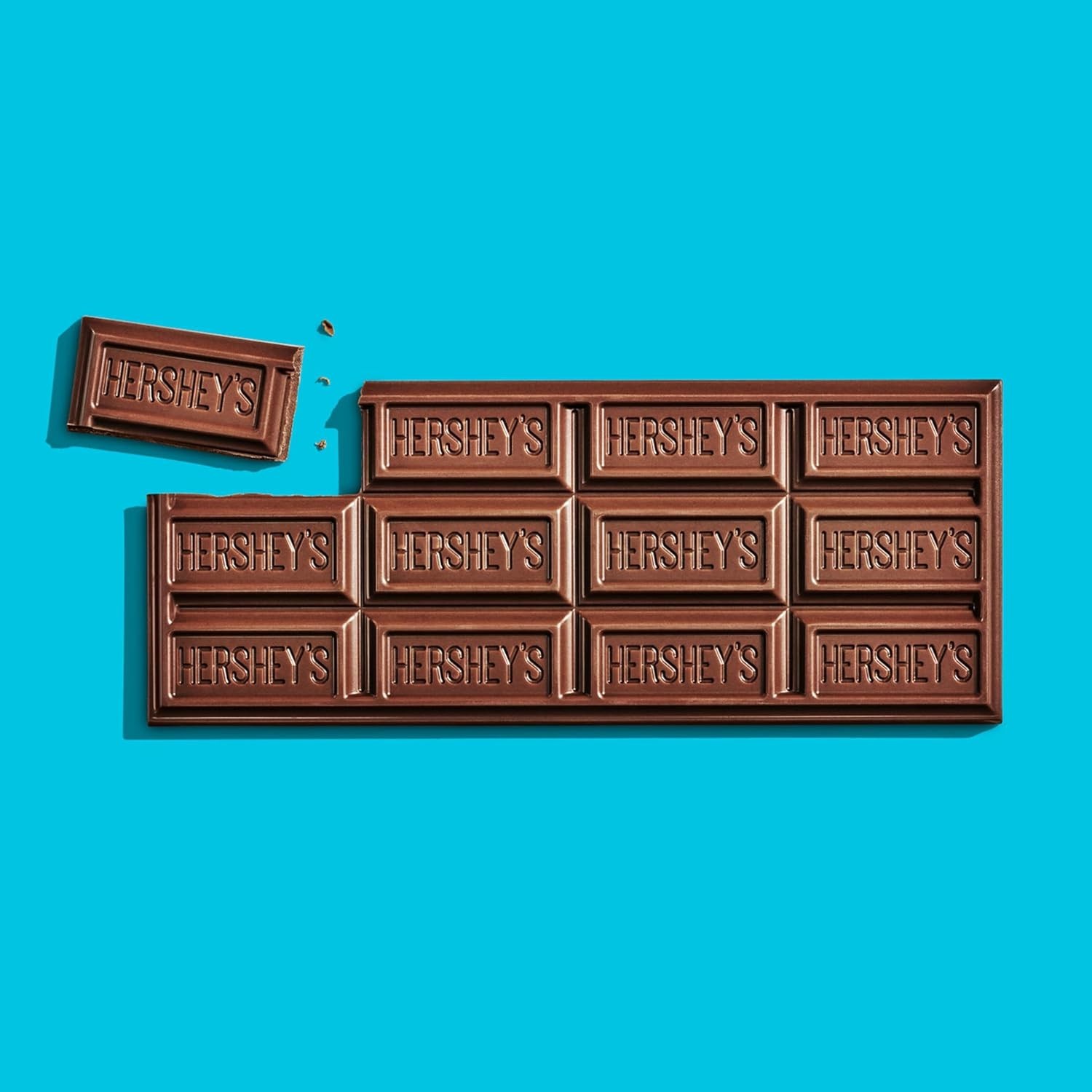 Hershey’s Milk Chocolate Candy Bars, 1.55 oz – Pack of 36/-^