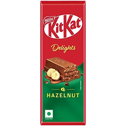 Nestle KitKat Delights Hazelnut Wafer Chocolate Bar 120G- FREE DELIVERY 7-10 DAY