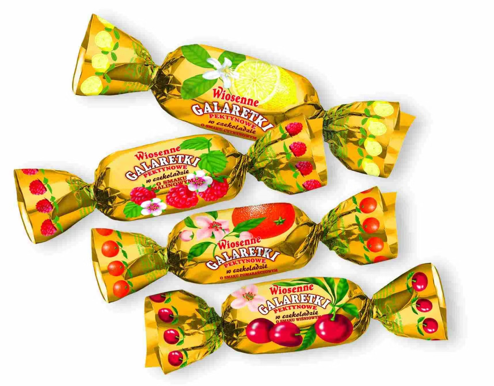 Solidarnosc SPRING JELLIES IN CHOCOLATE – Box 3 KG / 105.8oz