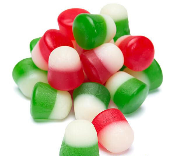 DOTS – GUM DROPS CANDY CHERRY, LIME, VANILLA FRUITS FLAVORS-BULK BAG VALUE-LIMIT
