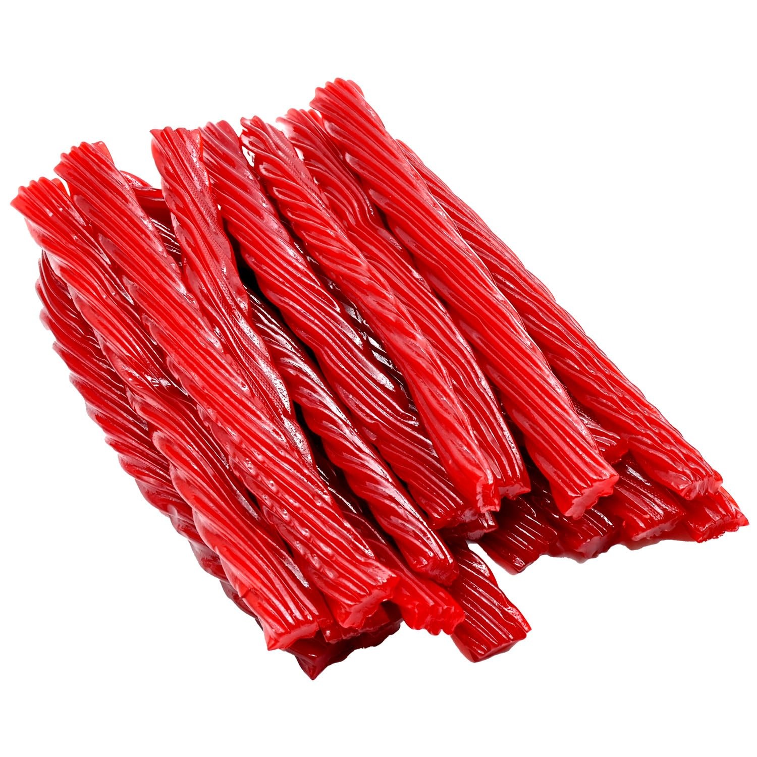 Candy Retailer Licorice Twists (8 Ounce, Red Raspberry)