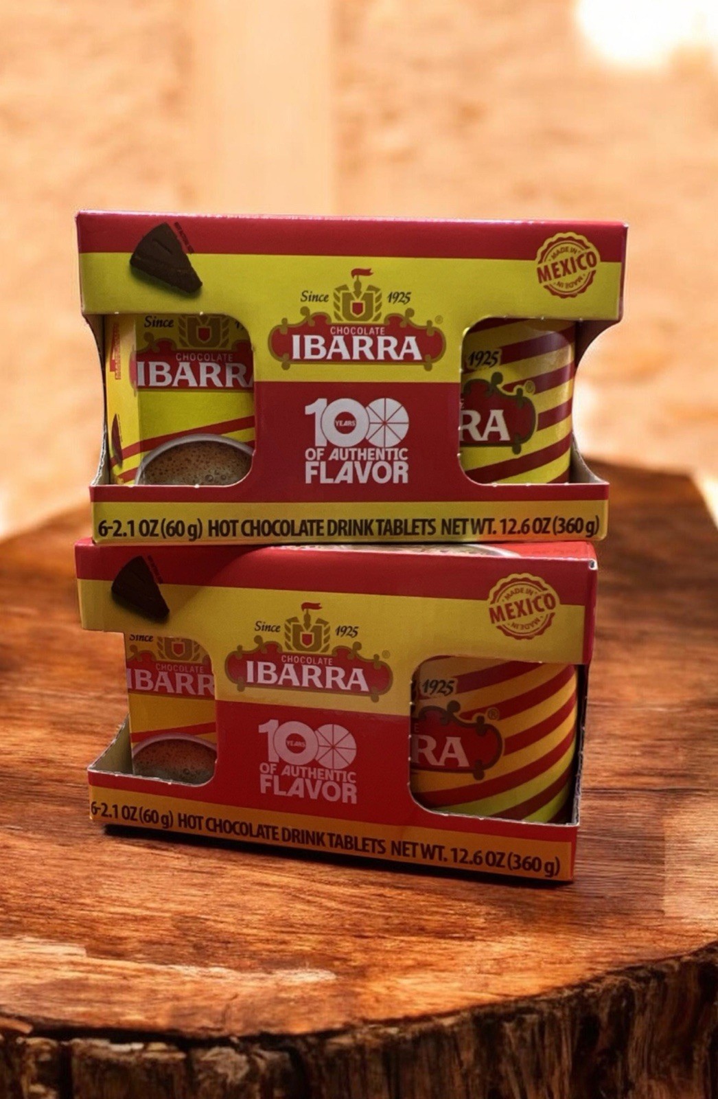 2 PK – Ibarra Hot Chocolate Drink Tablets w/ Special Edition Collectible Mug