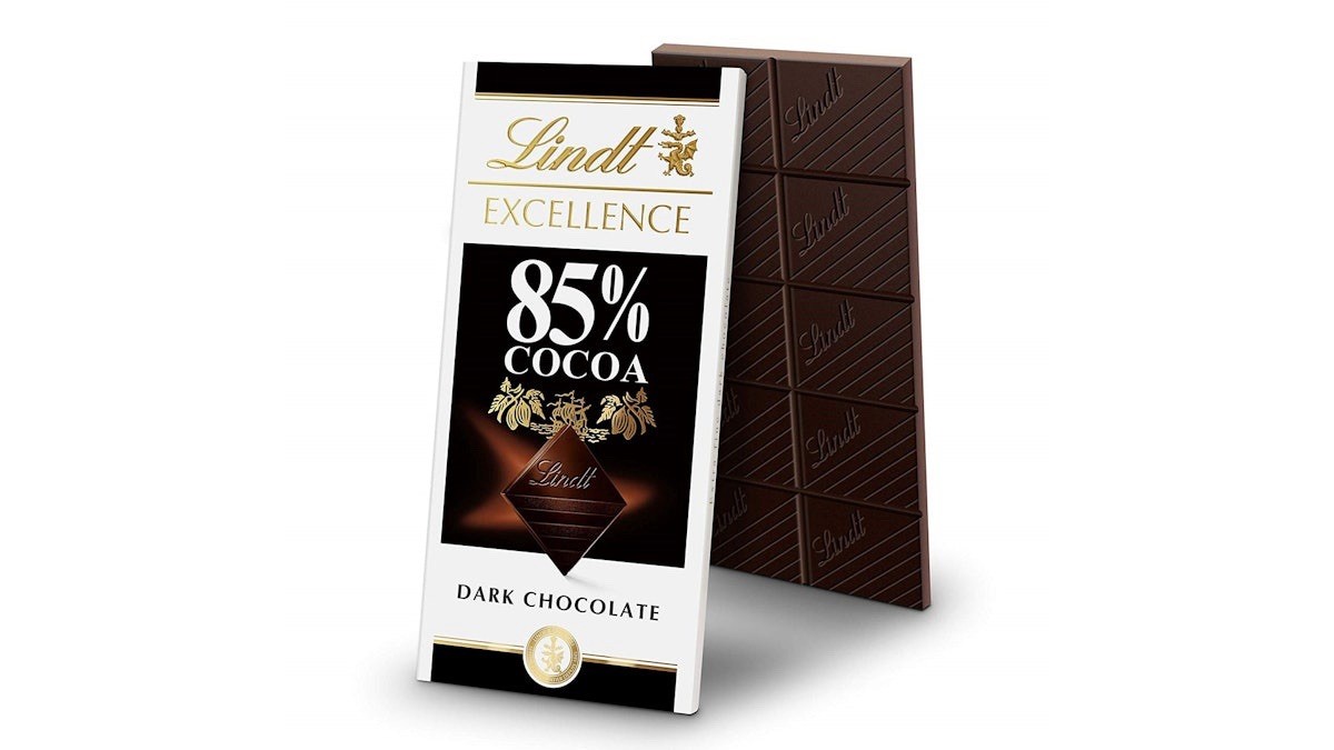 PACK OF 6 Lindt 85% Cocoa Dark Chocolate EXCELLENCE Bar – 100g Per Bar ✅