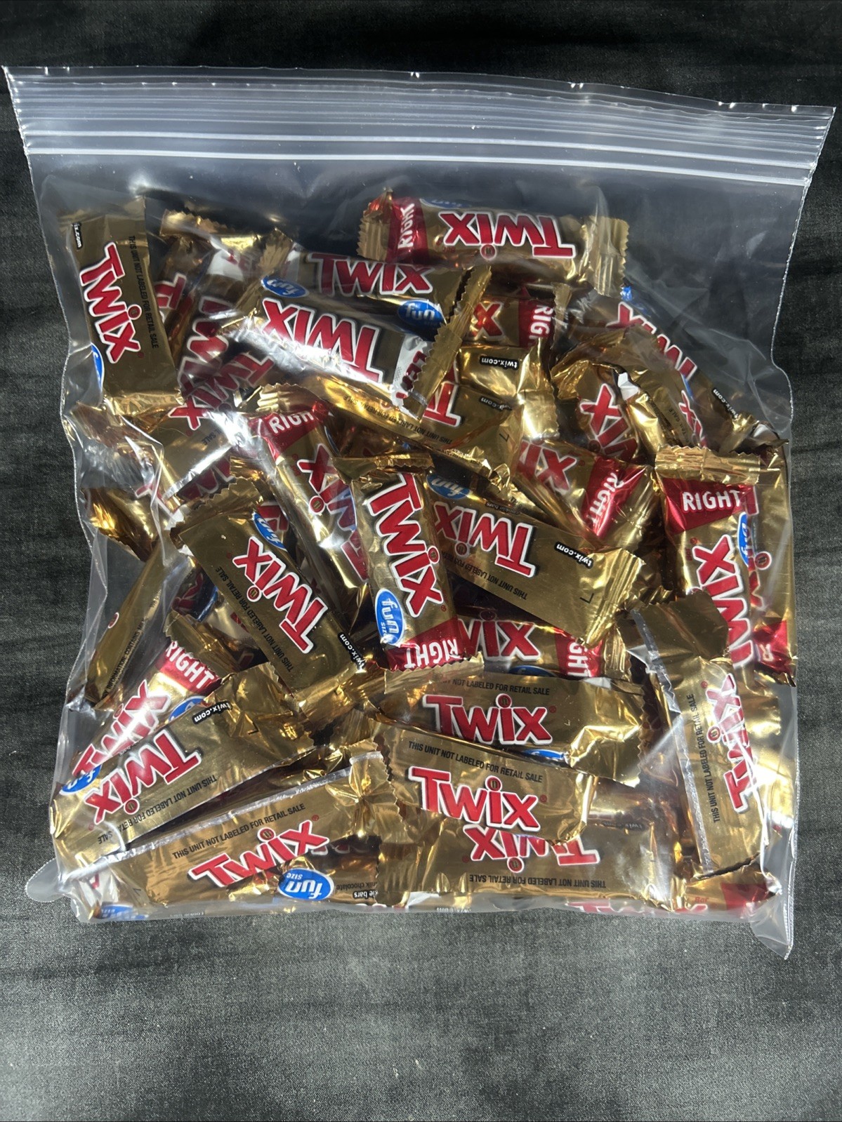 TWIX Cookie & Caramel Minis Chocolate, Bulk & Delicious Candy Bars (1.12 Pounds)