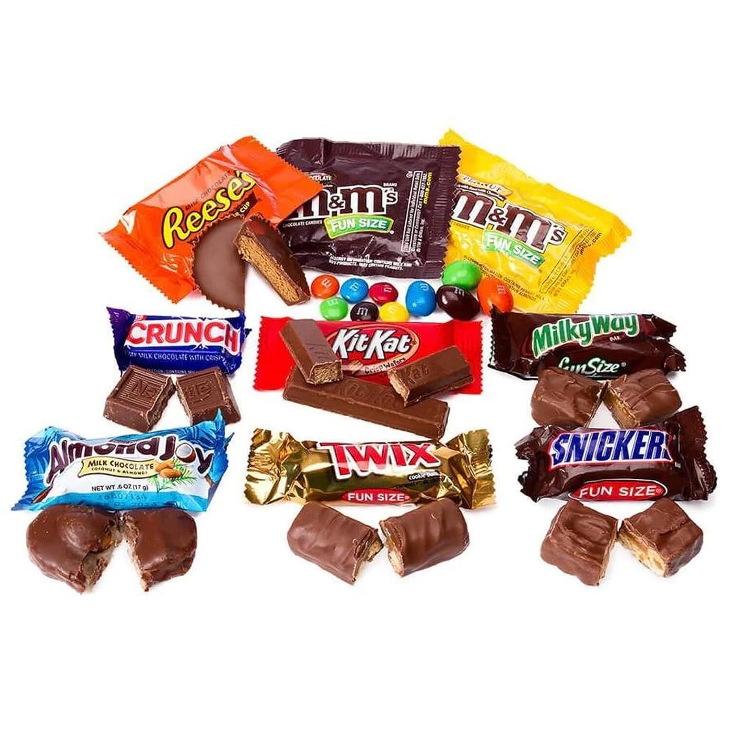 ASSORTED CHOCOLATE MIX VALUE BULK BAG! !!(HOLIDAYS, PARTY, HALLOWEEN, BIRTHDAY)