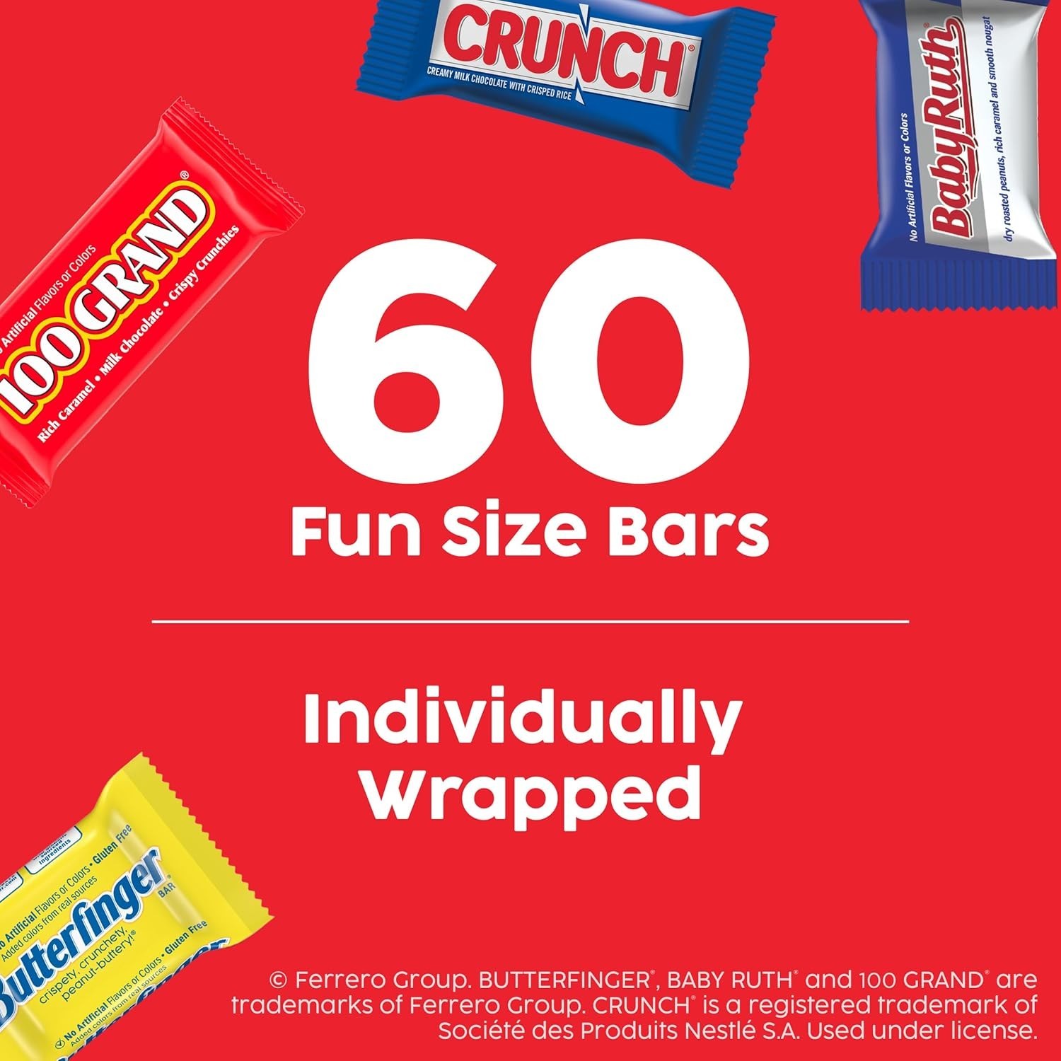 Delicious Halloween Favorite Pack – 60 Mini Candy Bars for Sharing and Gifting