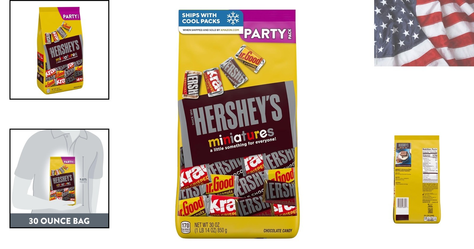 Kosher 30 oz Assorted Chocolate Candy Bars – Sweet Treats for All Occasions