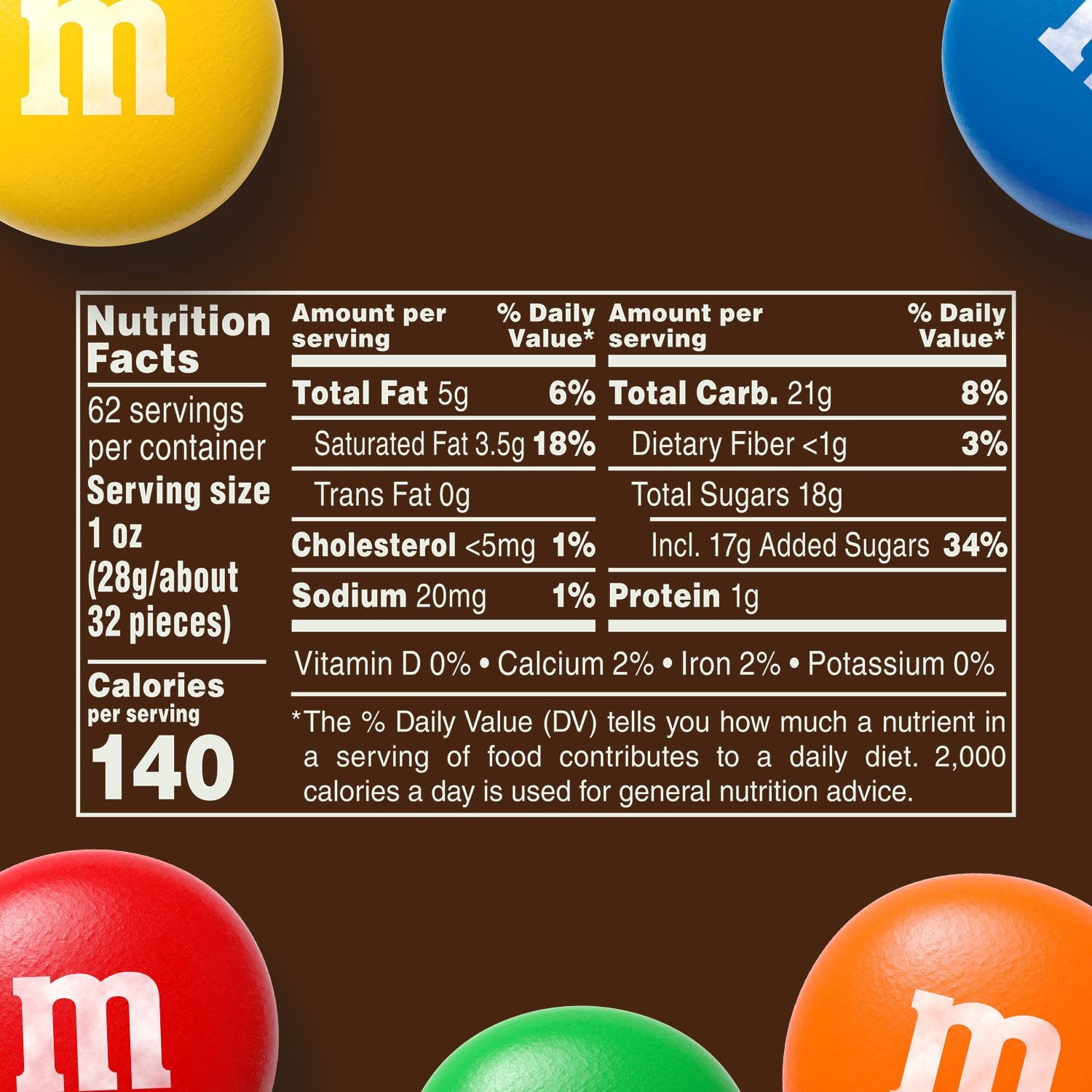 M&M’S Christmas Peanut Milk Chocolate Candy Bulk Jar 62 oz. Choose Your Flavor.