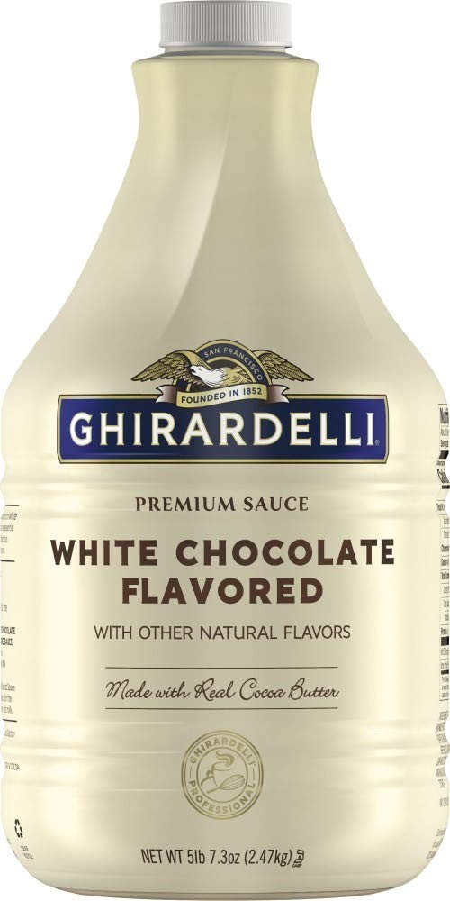 Ghirardelli premium sauce chocolate net wt 5lb 7.3oz