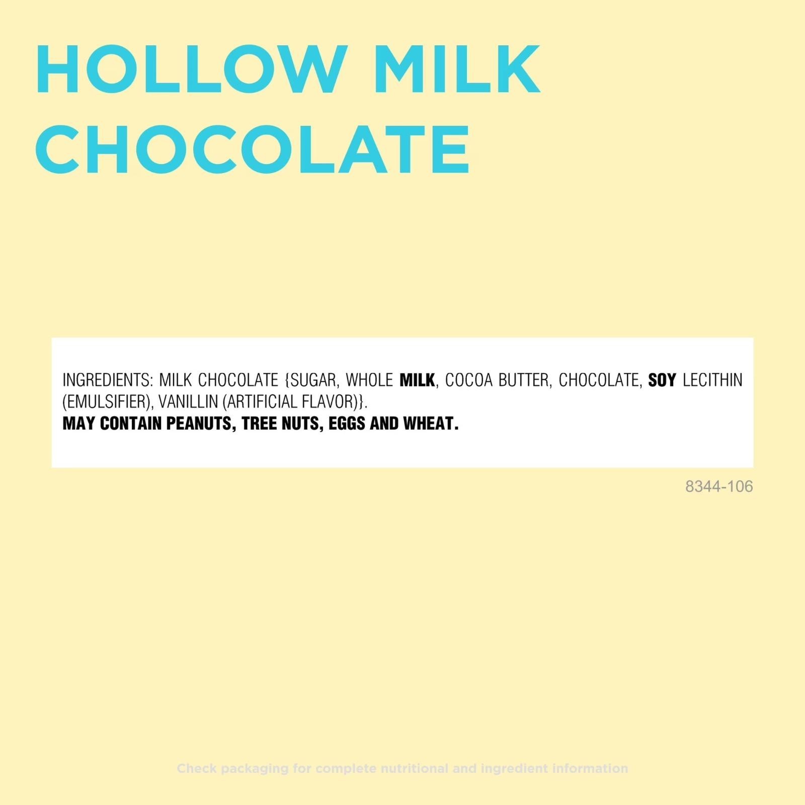 Russell Stover Hollow Milk Chocolate Easter Bunny Candy Rabbit 3 Oz Boxed
