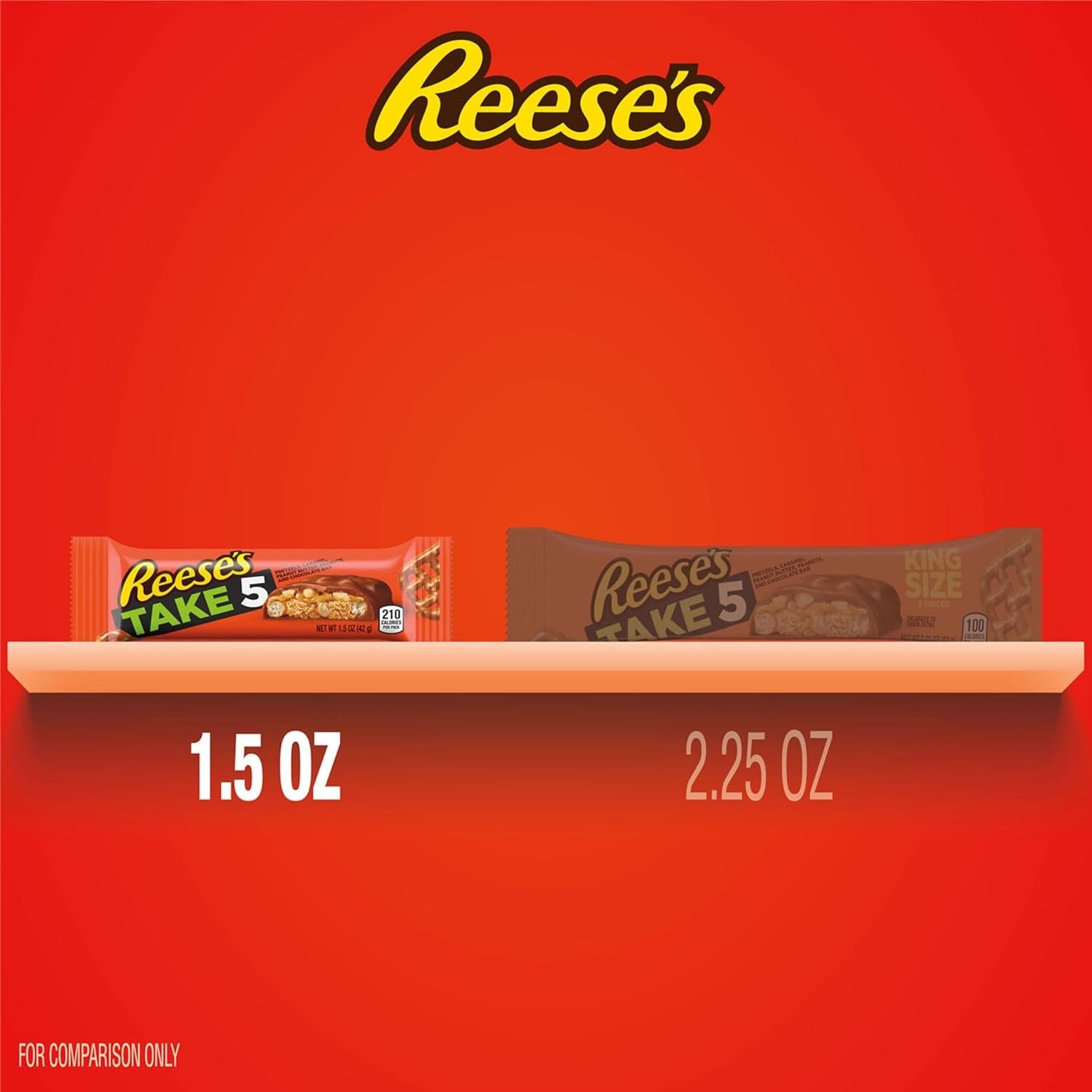 18 Count TAKE 5 Pretzel and Peanut Butter Chocolate Bars – Treat Yourself!