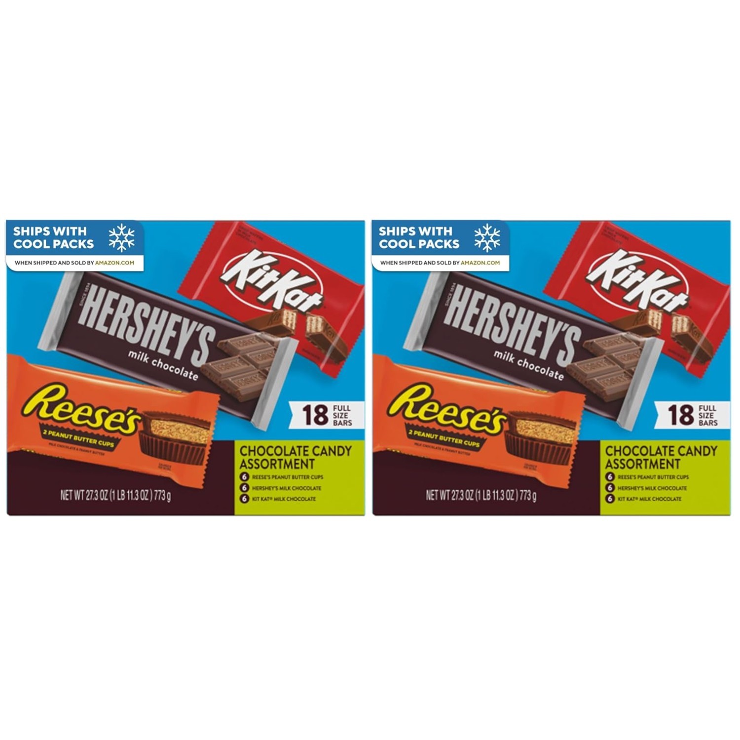 Assorted Milk Chocolate Bars – 36 Count