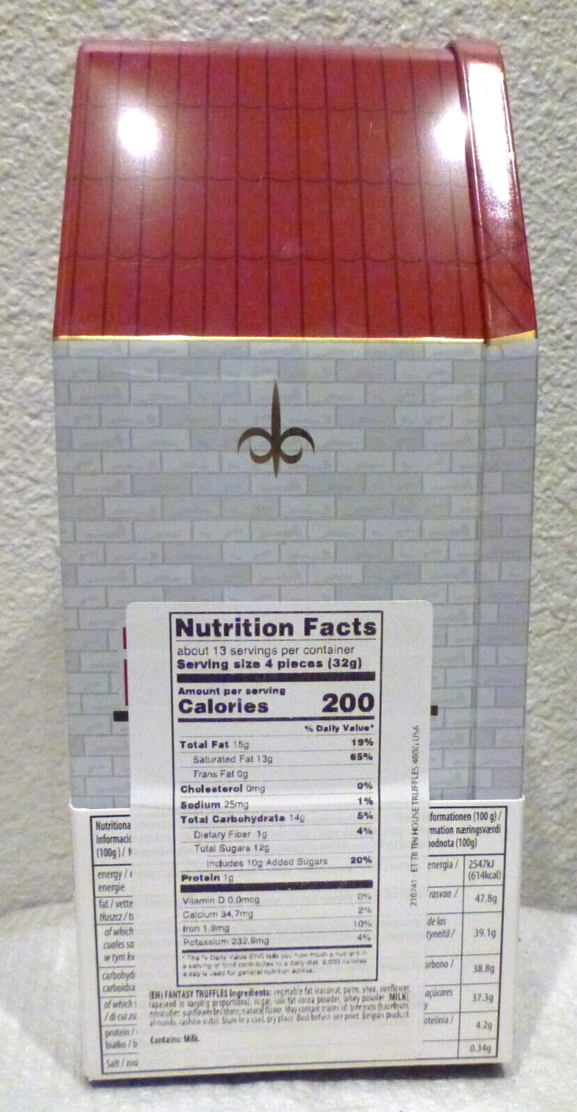 Belgian Cocoa Dusted Truffles ~Original~ 14.1oz 400g