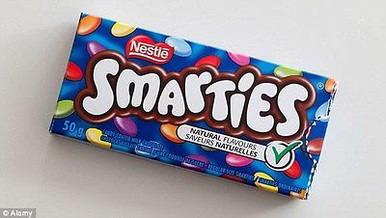 Nestle Smarties Candy Pieces – 45g/1.76oz