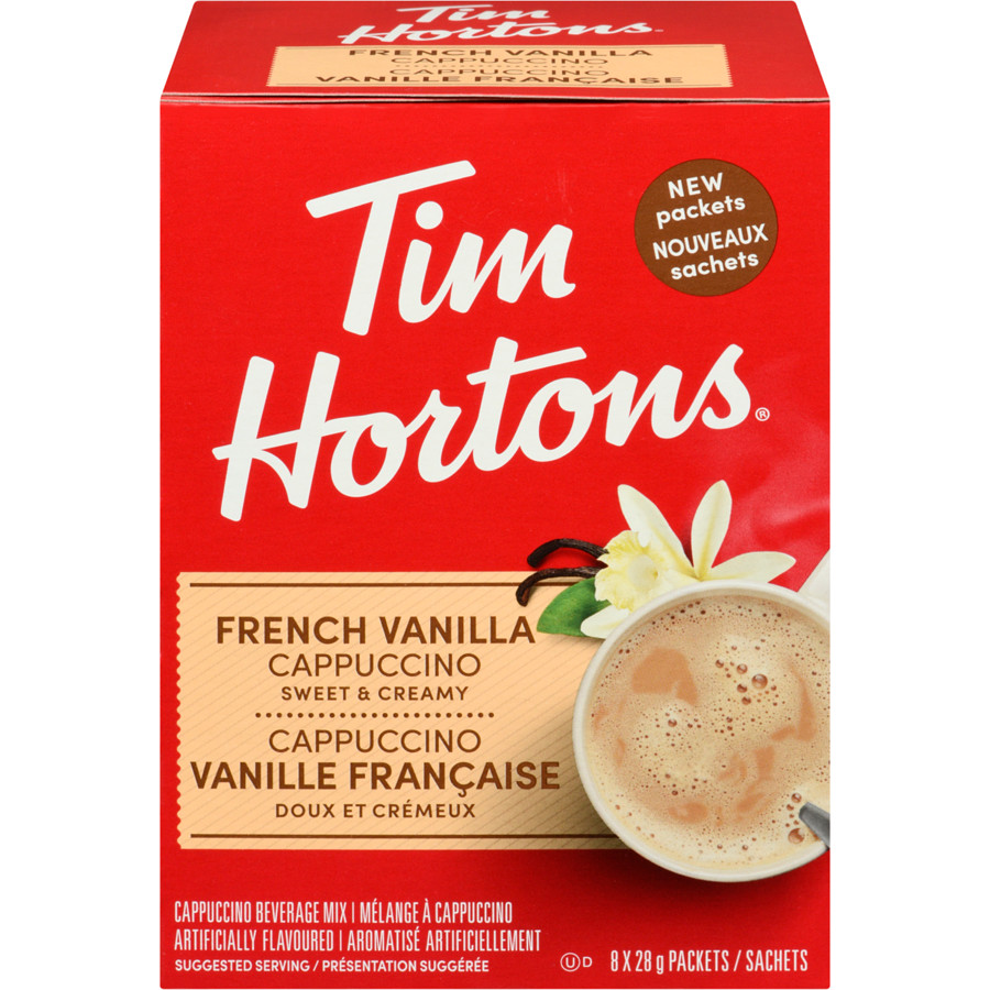 2-Pack Tim Hortons French Vanilla Capp Sachet
