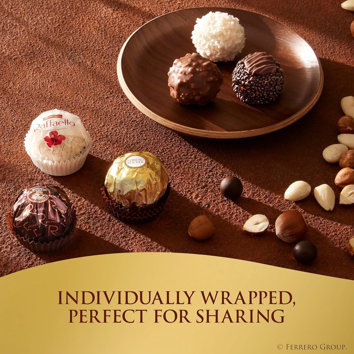 Indulge in a Luxurious 24 Count Chocolate Collection – Hazelnut, Dark Chocolate