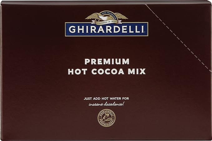 Ghirardelli Premium Hot Cocoa Envelopes Rich chocolate 22.7 Ounce (Pack of 15)