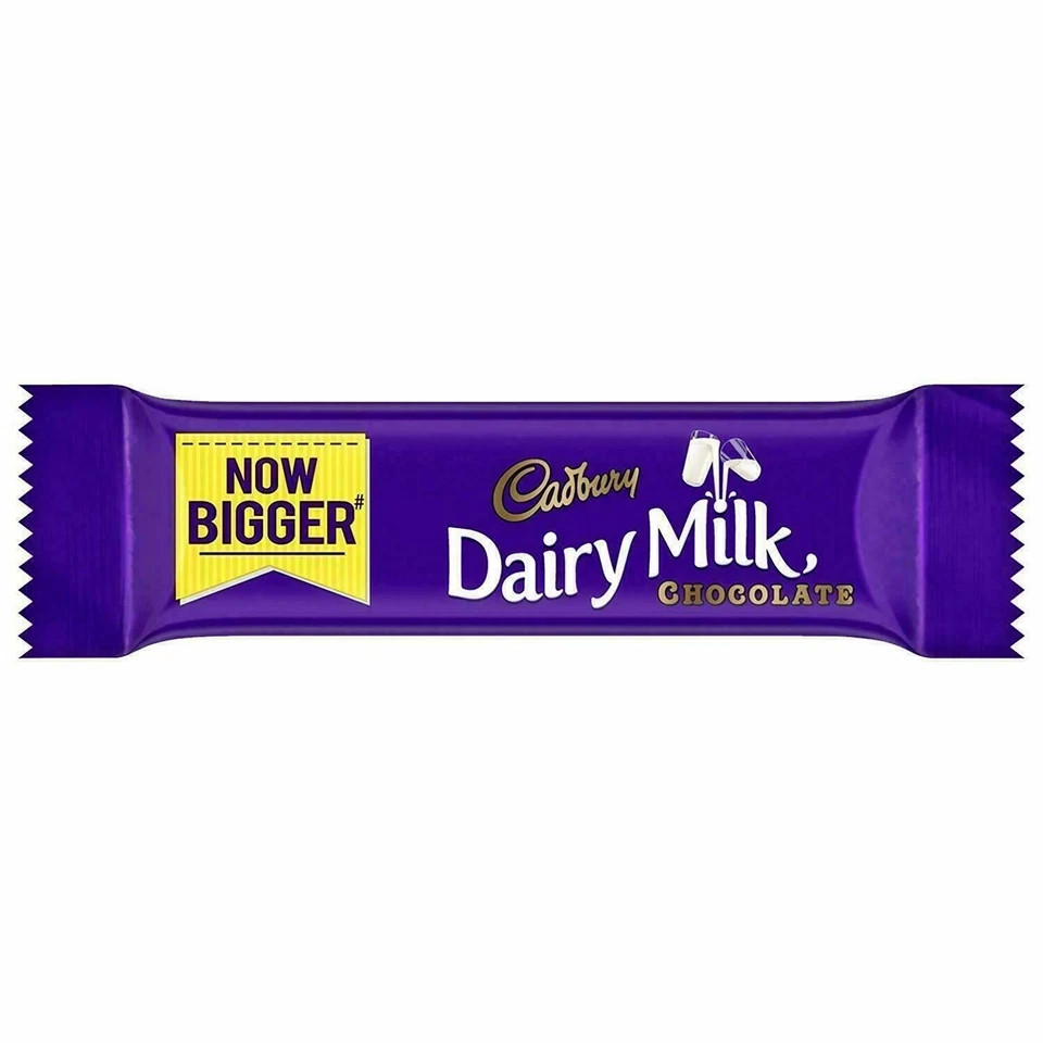Cadbury Dairy Milk Chocolate Bar, 5.5gm Each (Pack of 72) (72*5.5gm)