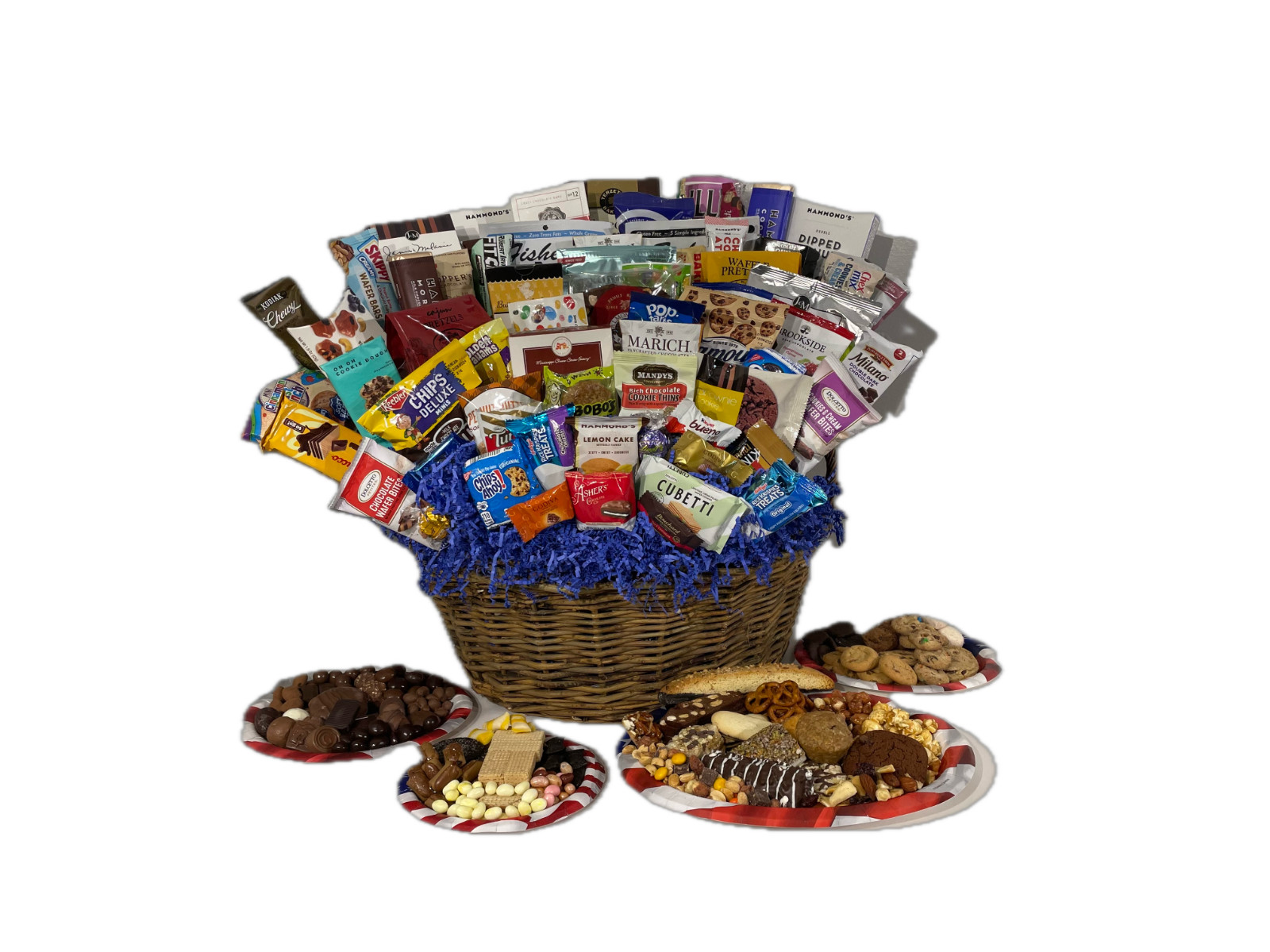 All American Gourmet Gift Basket of Chocolate, Cookies, Candy, Snack, and Treats