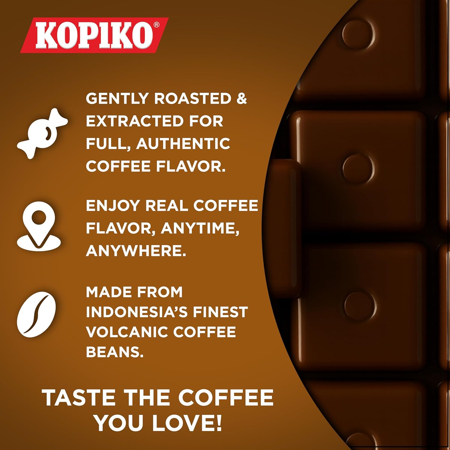 Coffee Candy – Bold-Tasty Hard Candy from Indonesia with Real Coffee Extract – a