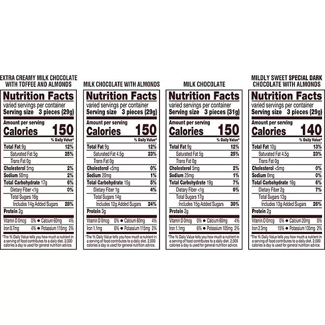 HERSHEY’S NUGGETS Assorted Chocolate Candy (145 pcs)