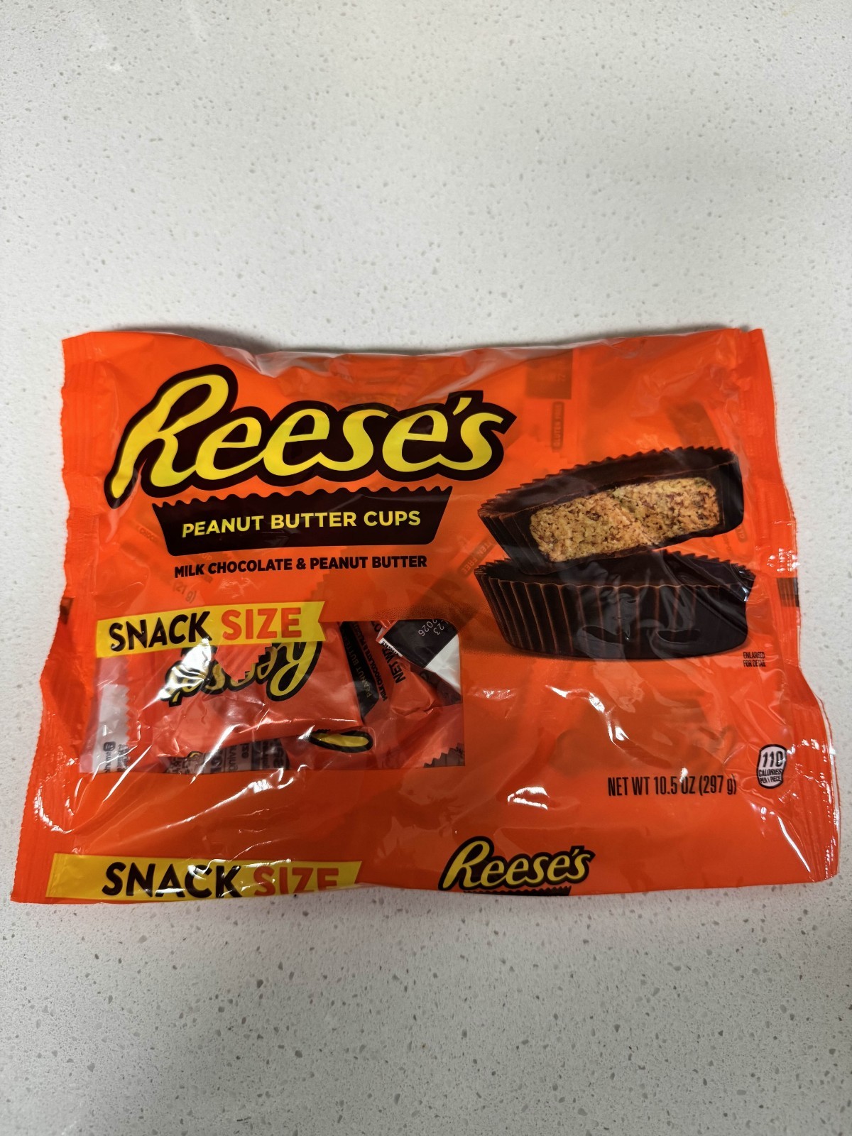 Reese’s Peanut Butter Cups Snack Size 10.5 Oz