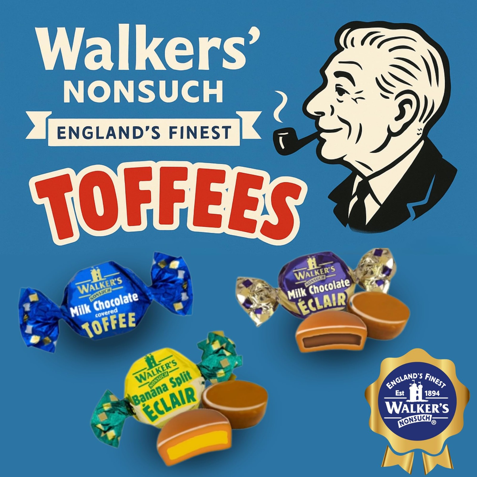Salted Caramel Toffees | Traditional British Candy with Butter & Whole Milk |…