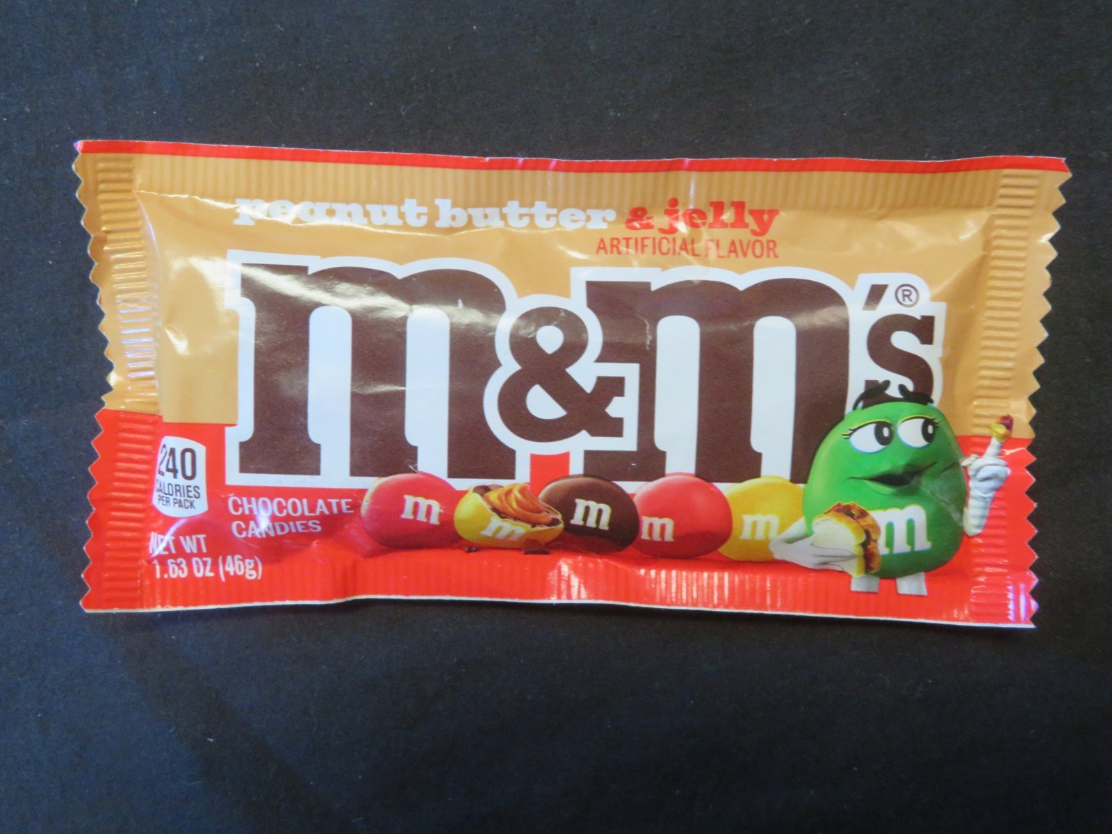 (6) Bags Of M&M’s Peanut Butter & Jelly Candies 1.63 Oz Each