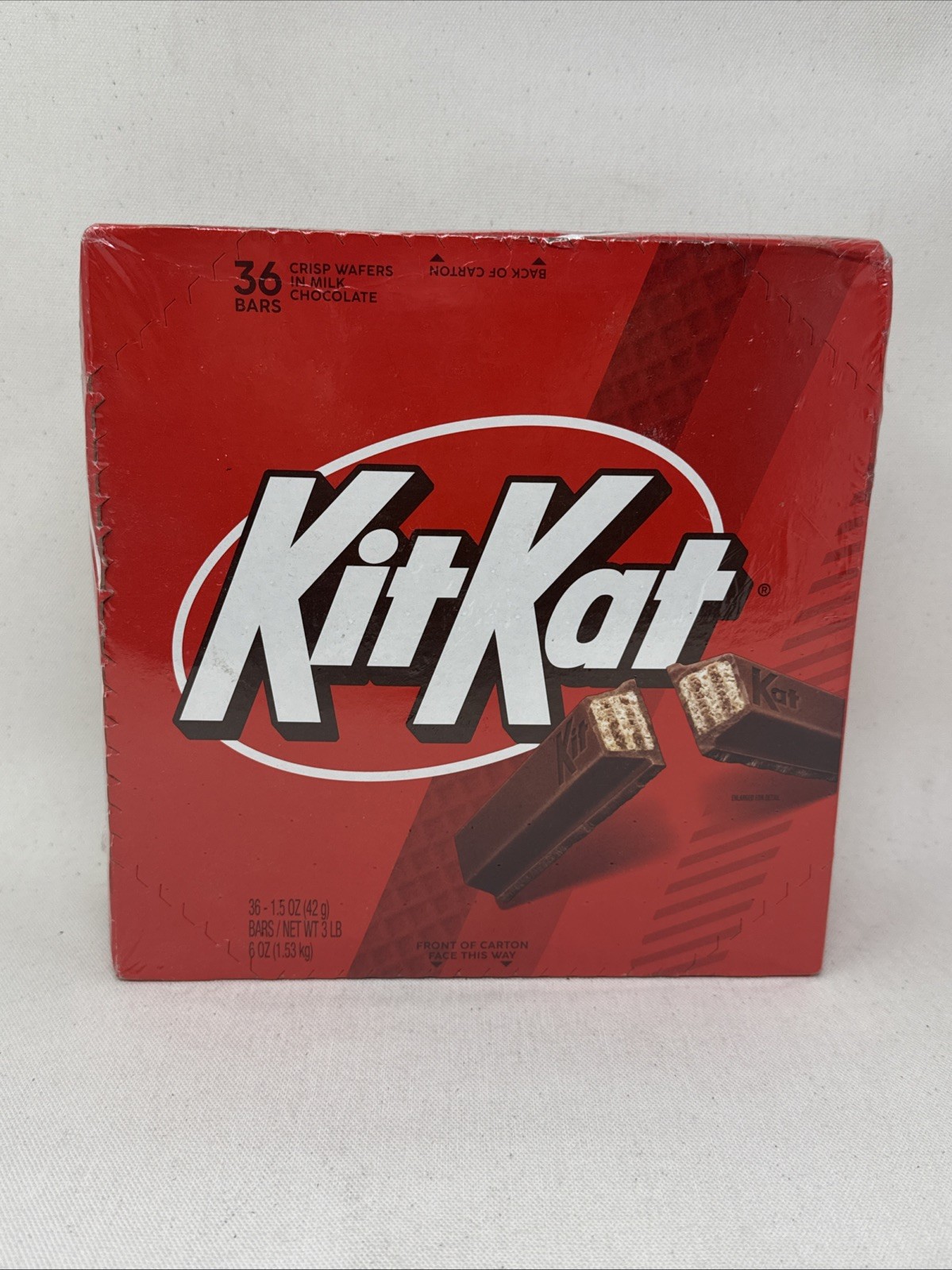 Kit-Kat Milk Chocolate Wafer Bars, 36 Packs 1.5oz each