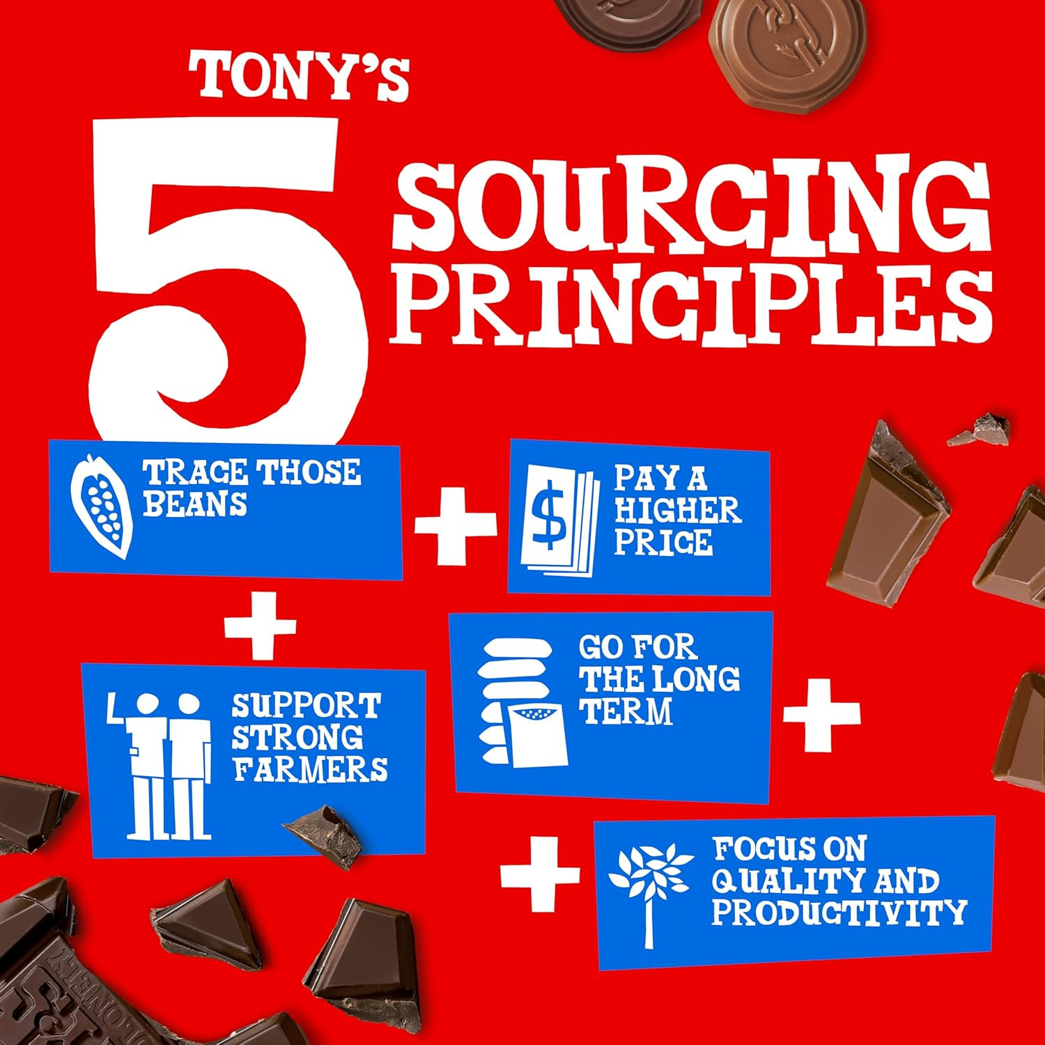 Tony’S Chocolonely Assorted Chocolate Candy Pieces, Belgian Milk & Dark Chocolat