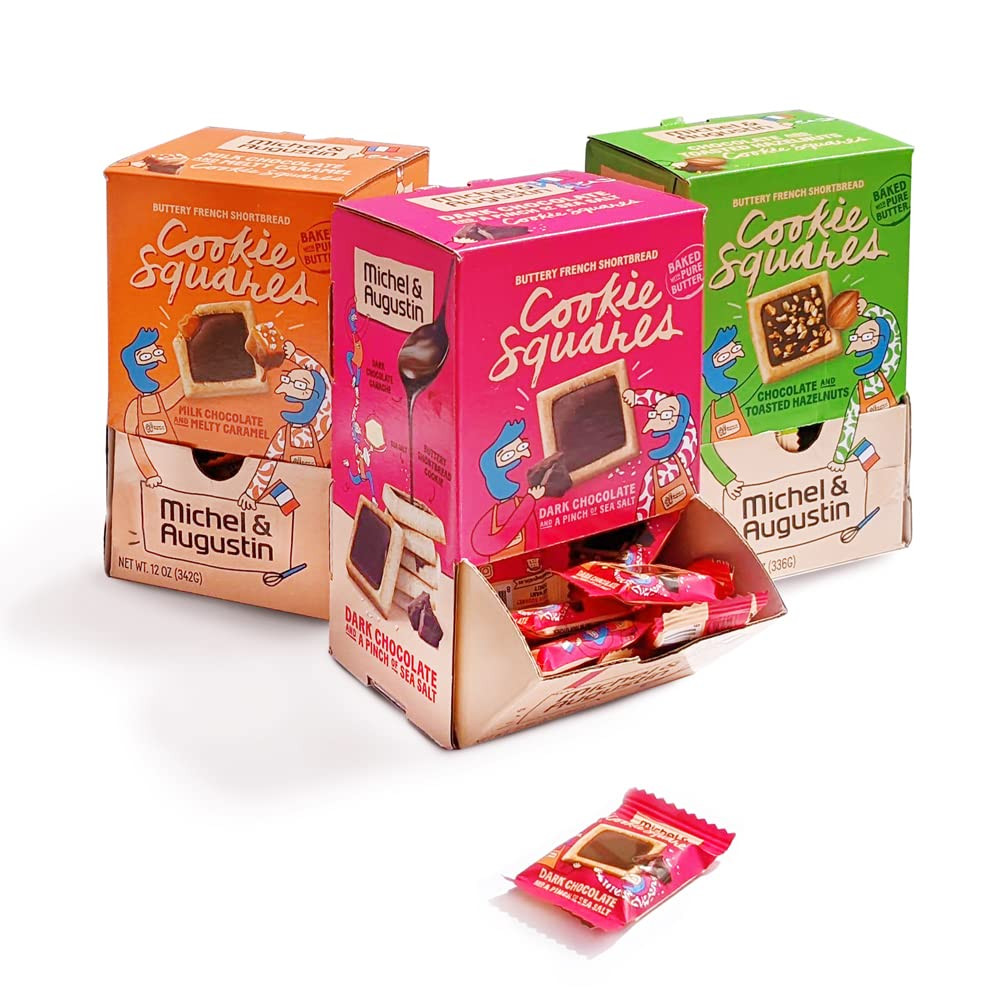 Cookies, Individually Wrapped Snacks, Changemaker Gift Box, Dark Chocolate & Sea