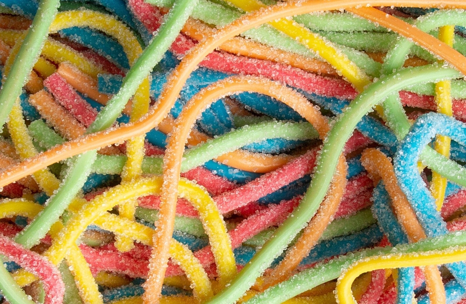 SOUR NOODLES GUMMY TASTY FRUIT MIX FLAVORS CANDY-BULK BAG VALUE-PICK YOURS NOW