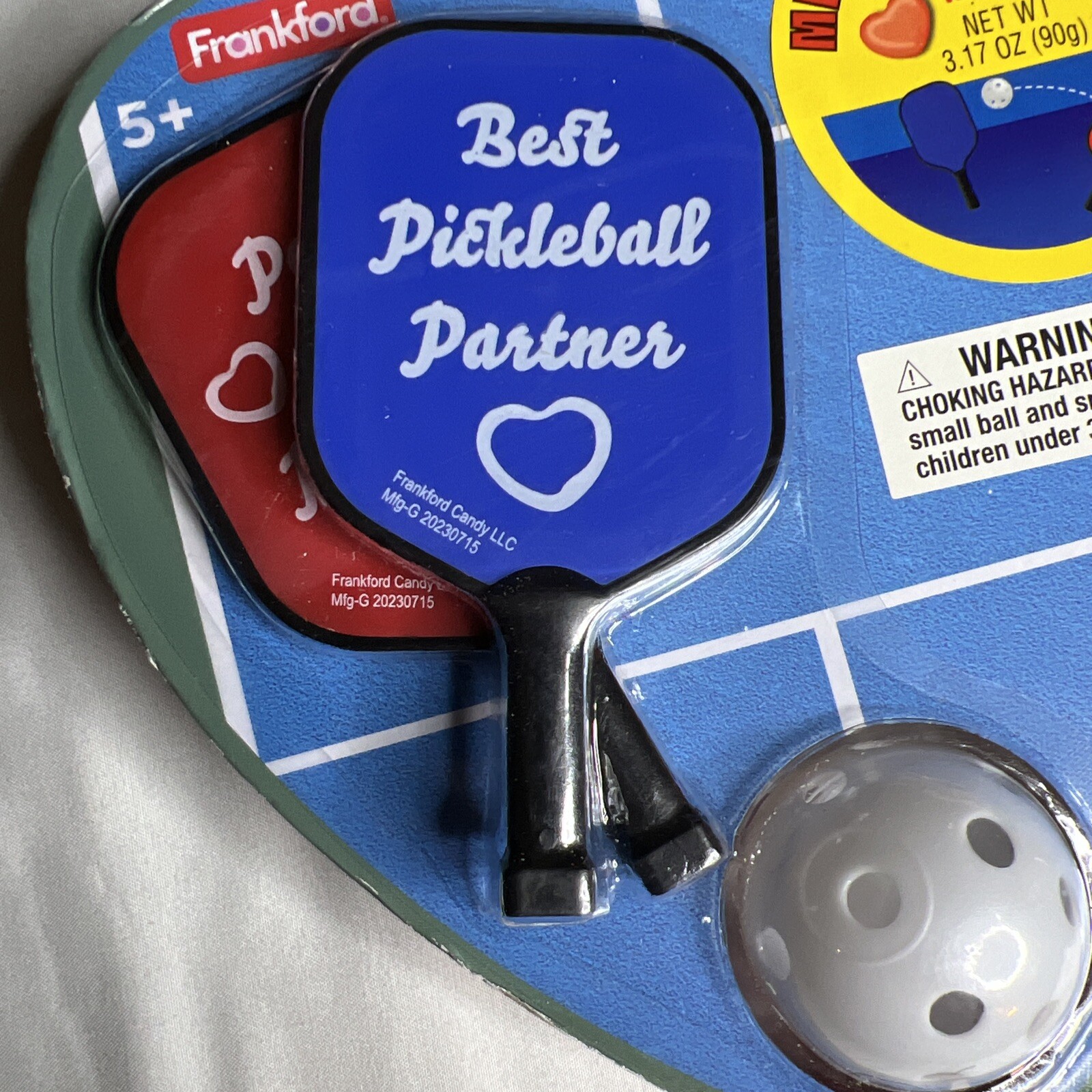 Lot Of 2 Frankford Best Pickleball Partner Shoot Your Shot Cornhole Valentines