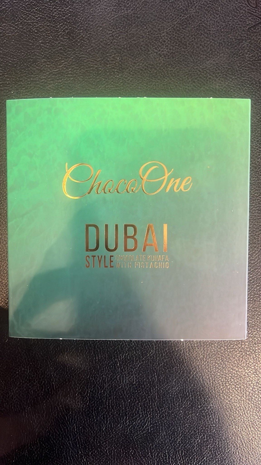 ChocoOne Dubai Style Milk Chocolate Pistachio & Kadayif – 100g
