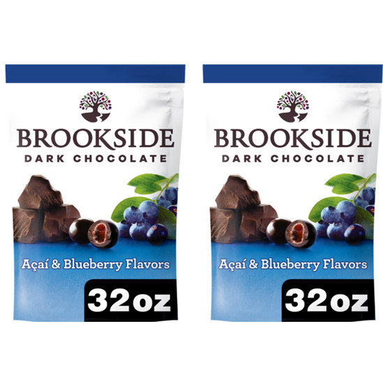 2 pack Brookside Dark Chocolate Acai, 32 oz. FREE shipping