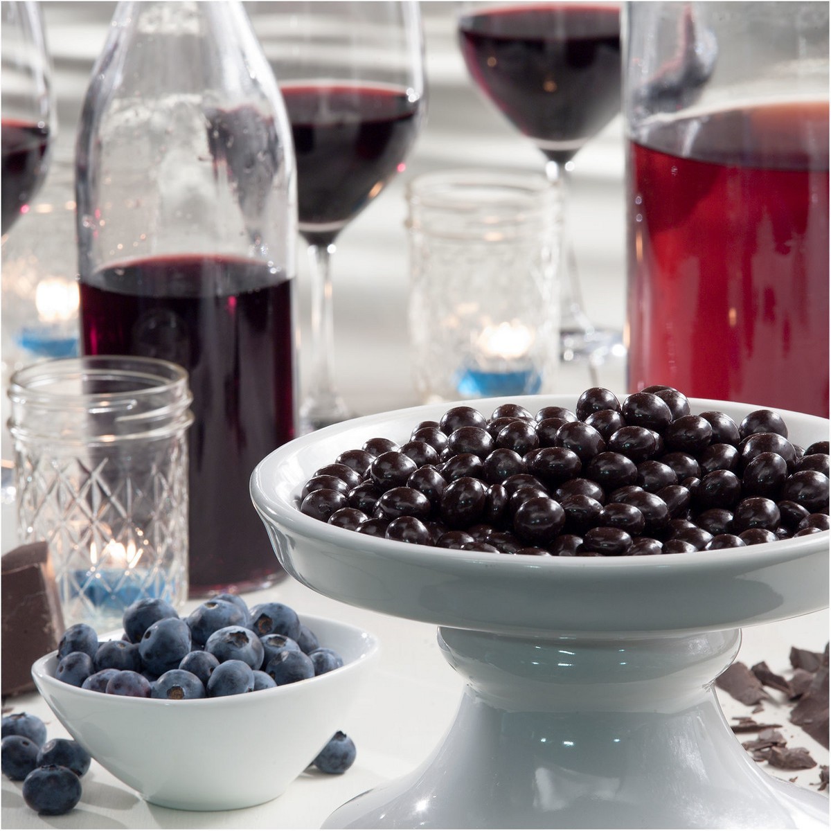 Brookside Dark Chocolate, Acai and Blueberry Snacking Chocolate Candy – 21oz