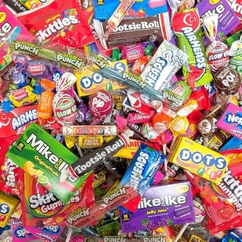 Bulk Candy Variety Pack – 10 lb Individually Wrapped Treats – No Filler – Perfec