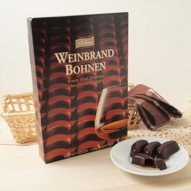 European Böhme Chocolate Candy BEANS or/and CHERRIES🍒 IN BRANDY from Germany!