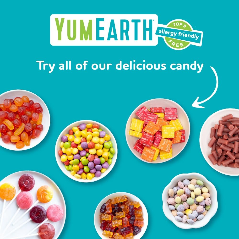 Yumearth Organic Vitamin C Pops Variety Pack 40 Fruit Flavored Favorites