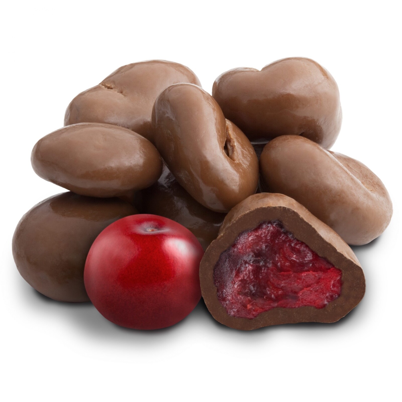 Albanese Milk Chocolate Dried Cranberries Choose Size Free Ship