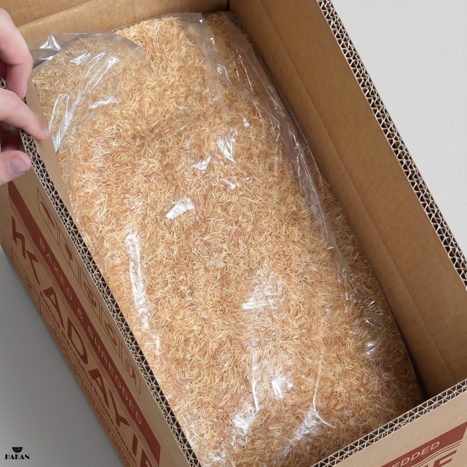 Hakan Bulk Baked Kataifi 20 lbs Roasted Shredded Phyllo Dough