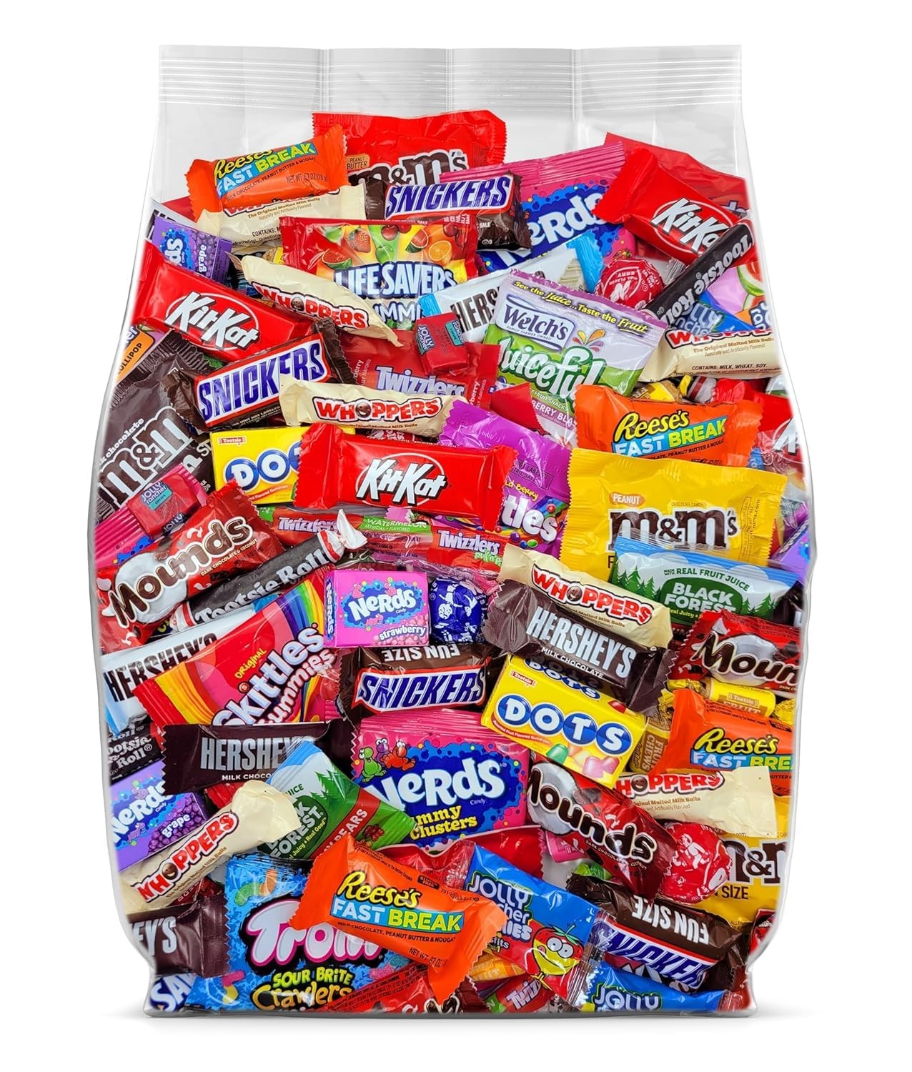 5lb Bulk Chocolate Candy Assorted Variety Pack Mixed Candy Individually Wrapped