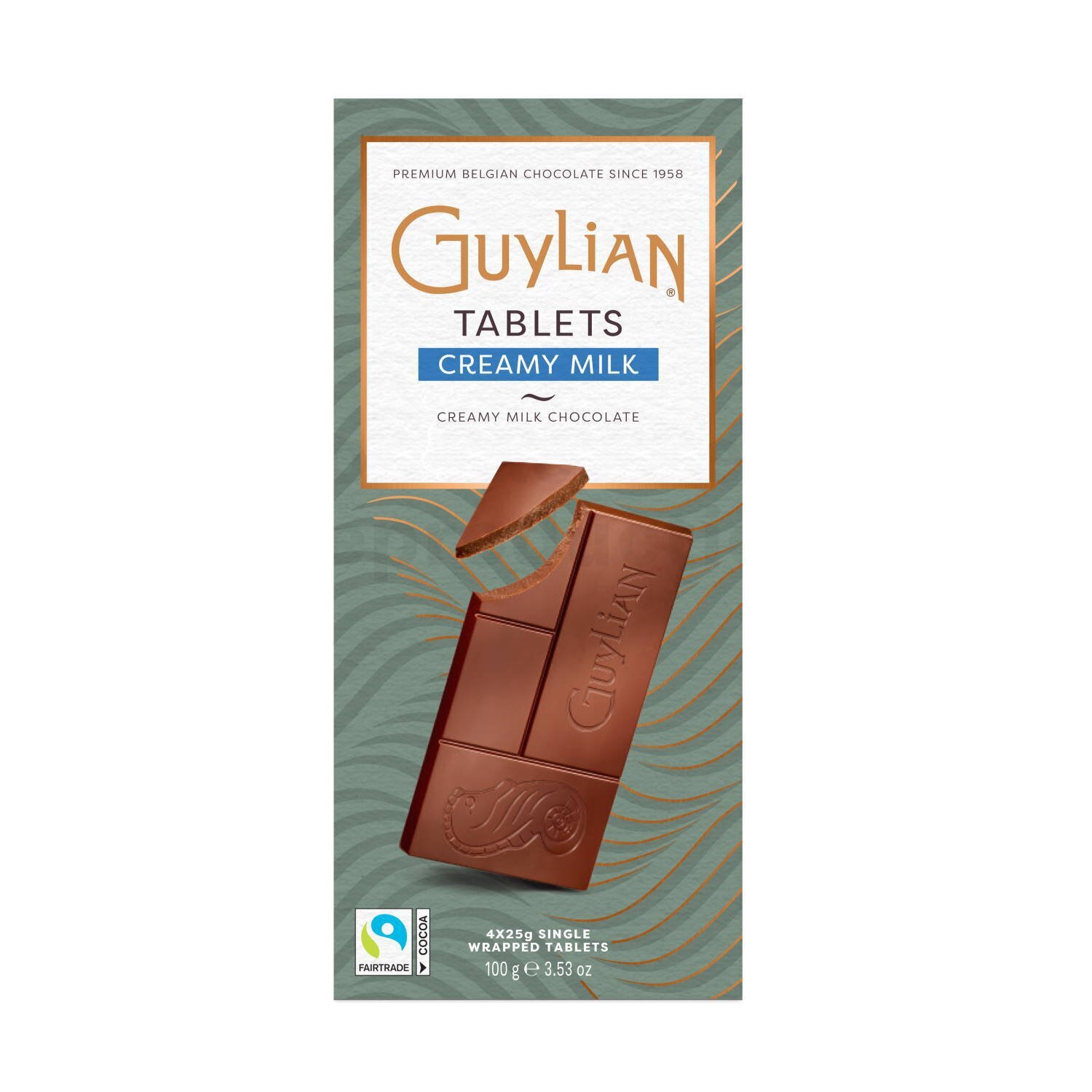 Guylian 30% Creamy Milk Belgian Chocolate Bar