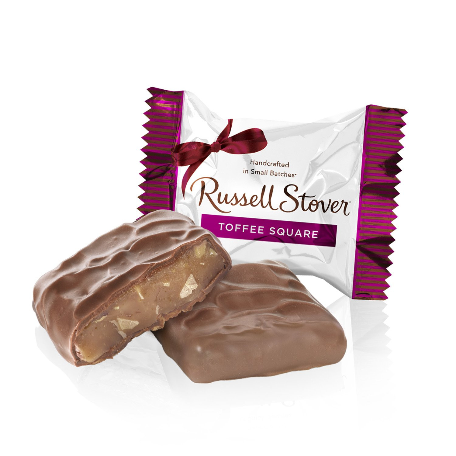 Milk Chocolate Toffee Squares Peg Bag, 5.4 Ounce