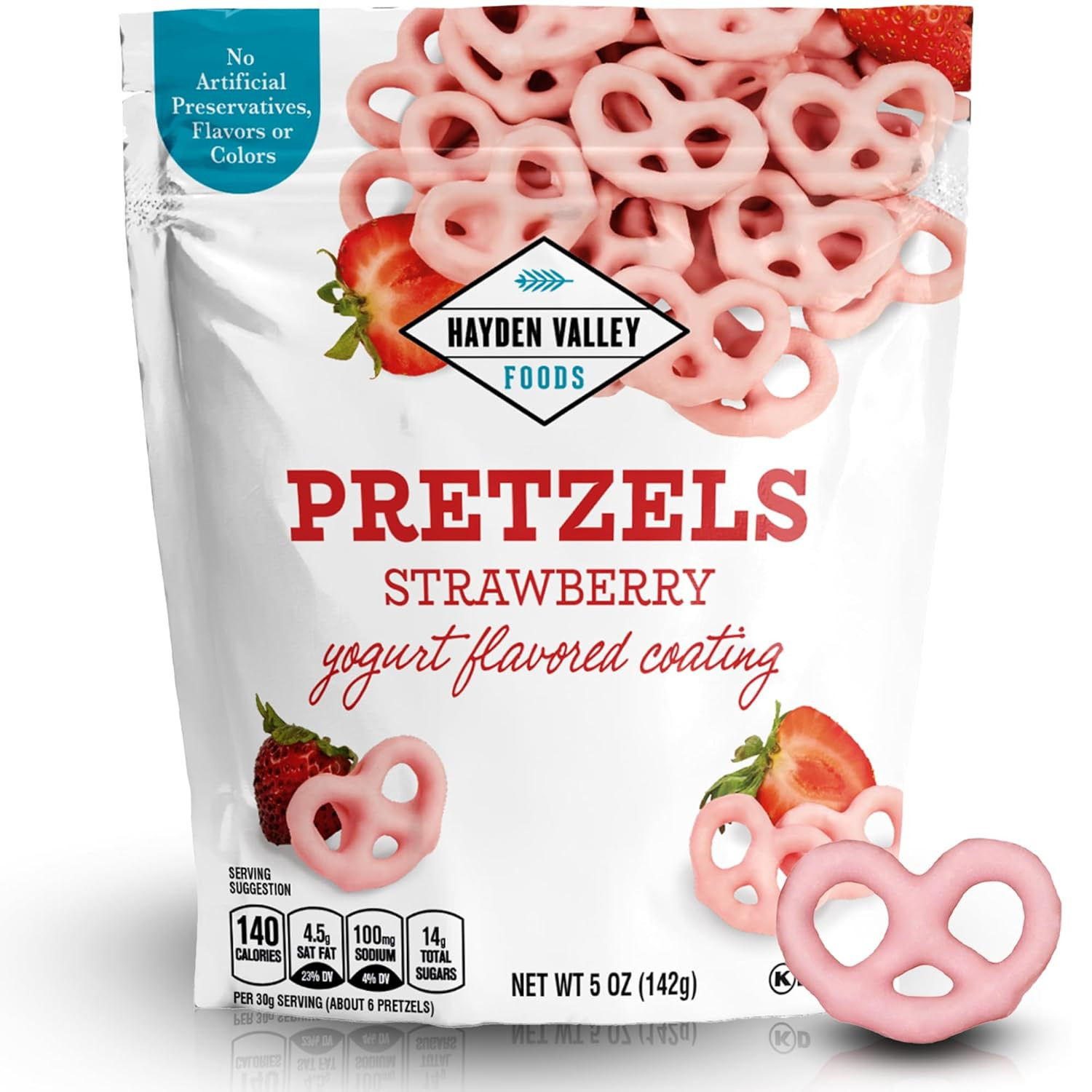 Cinnabon Bun Covered Pretzels | 5 Oz Bags (Pack of 3) | No Artificial Flavors, P