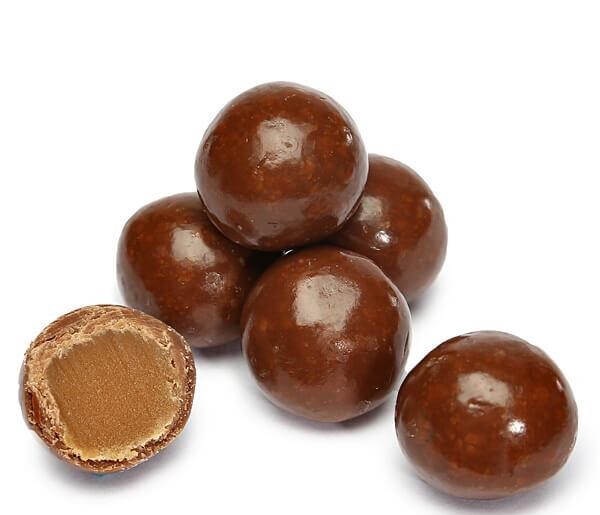 JUNIOR CARAMELS SOFT CARAMEL MILK CHOCOLATE BULK BAG GREAT VALUE PRICE